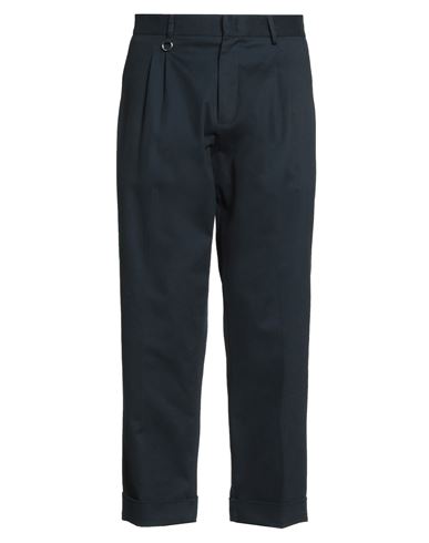 Man Pants Midnight blue Size 33 Cotton, Elastane