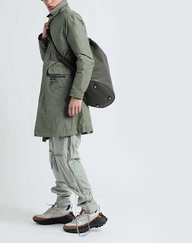 Man Overcoat Military green
