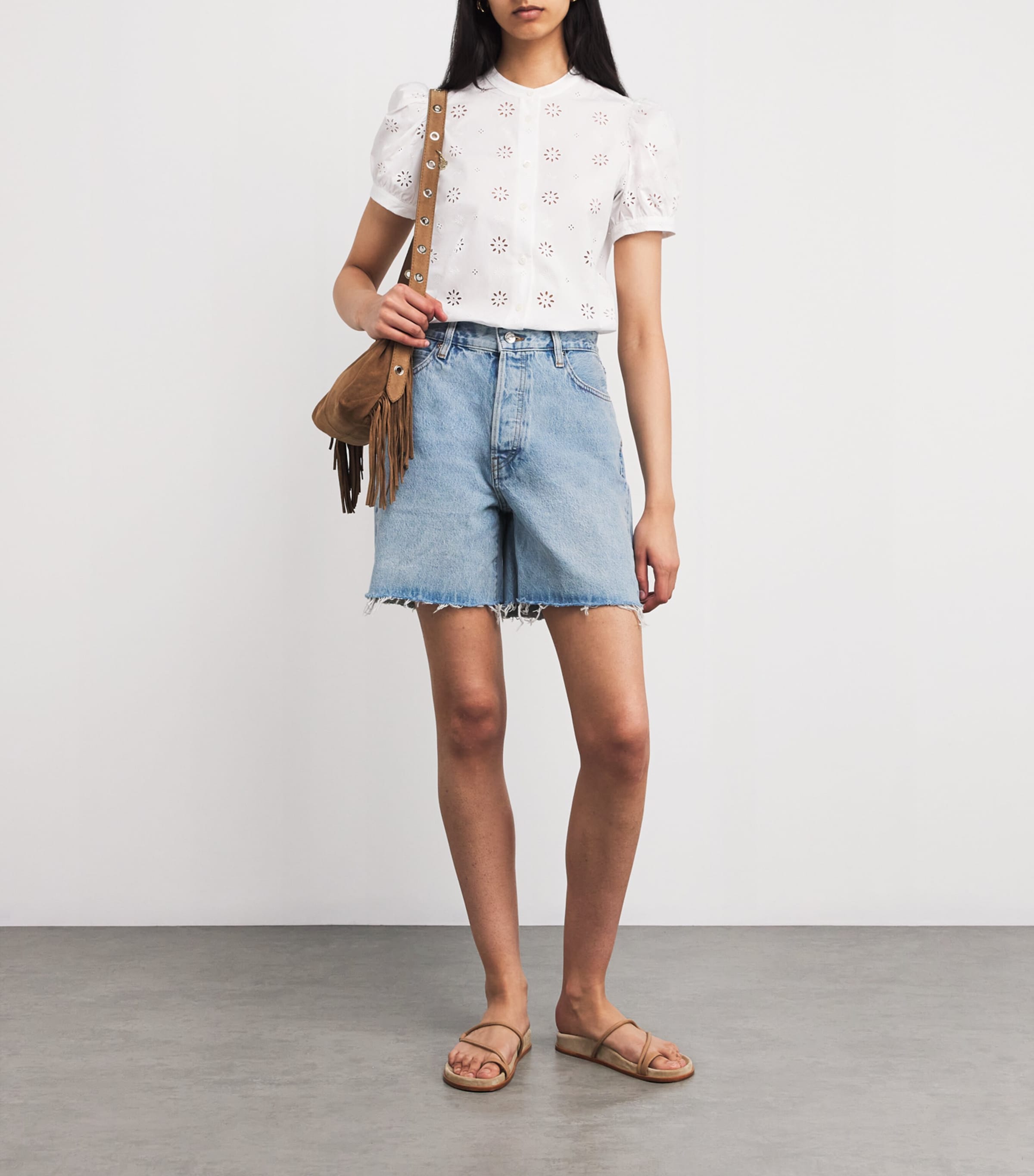 Frame The Timeless Denim Shorts