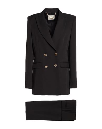 Woman Suit Black Size 2 Polyester, Elastane