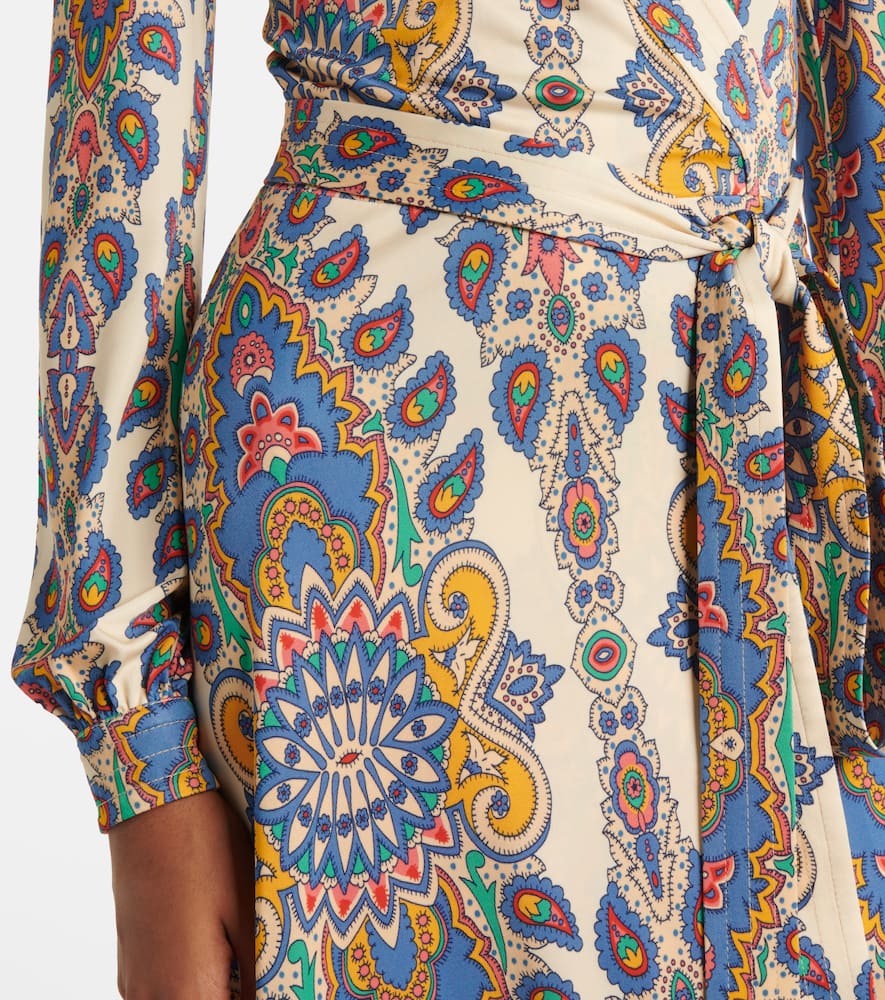 Printed midi dress
