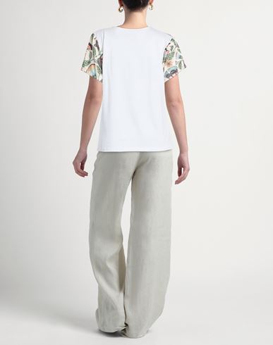 Woman Top Beige Size M Polyester, Cotton
