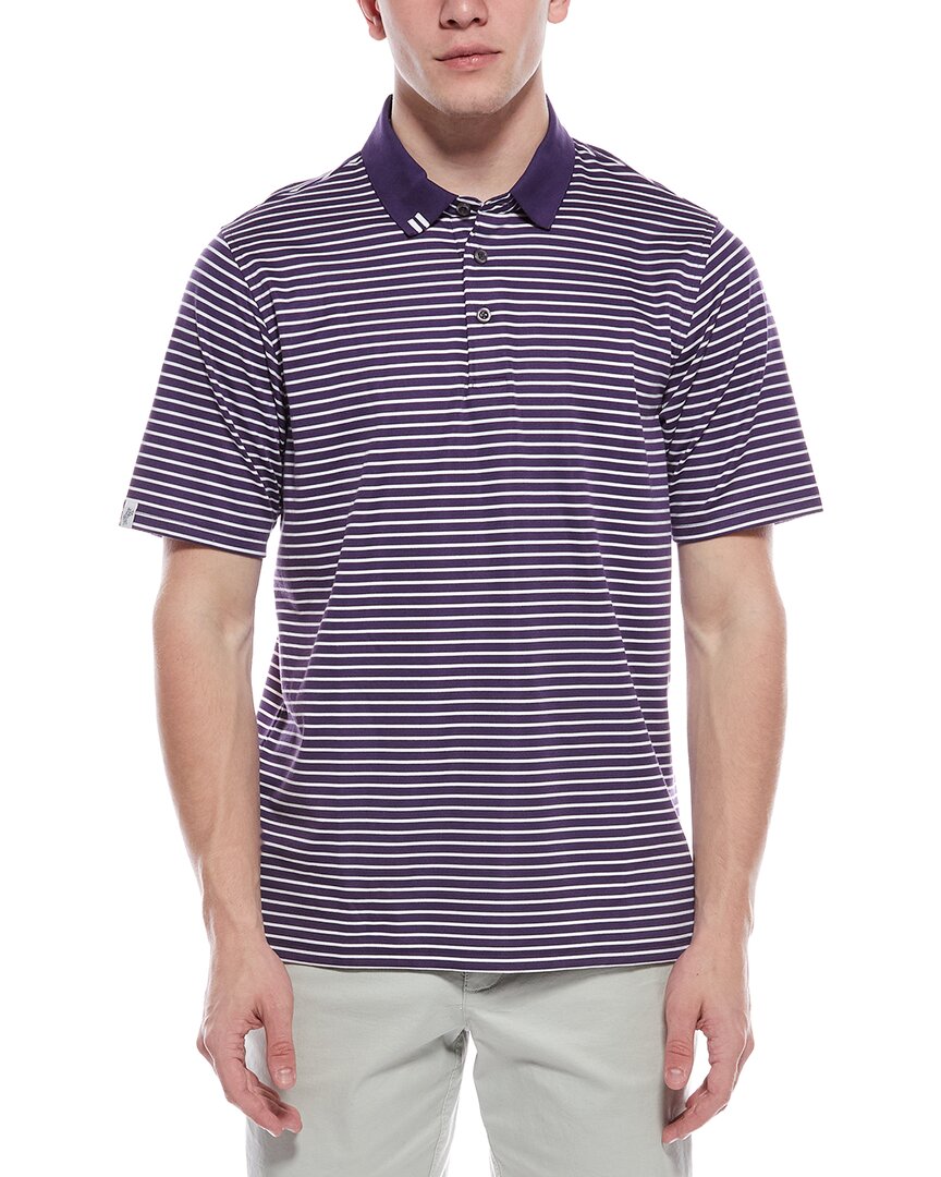 2Bar Stripe Polo Shirt