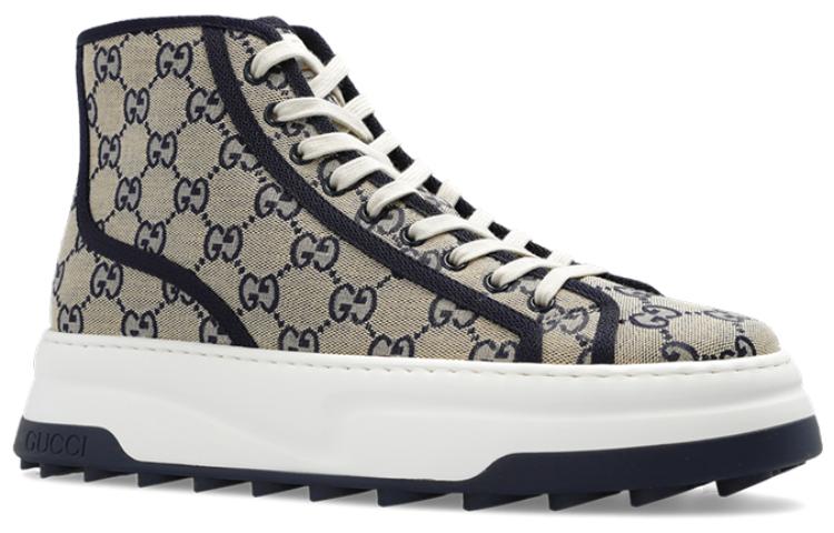 GG High Top Sneaker 'Beige Blue'