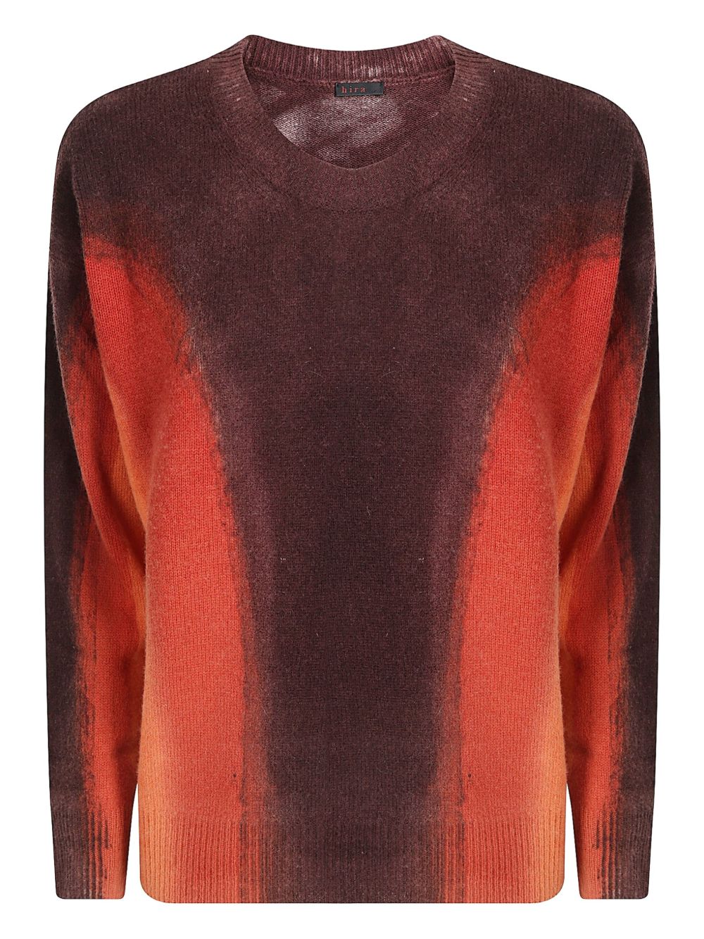 HIRA two-tone jumper - Brown