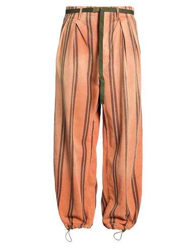 Man Pants Rust Size XS Cotton