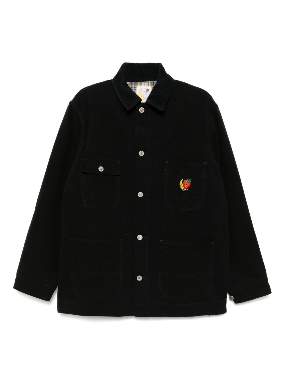 Sky High Farm embroidered denim jacket - Black