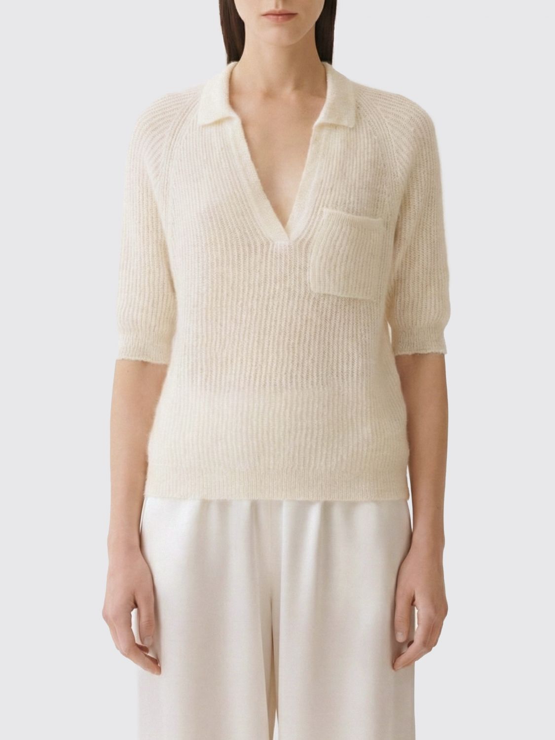 Sweater Woman color Natural