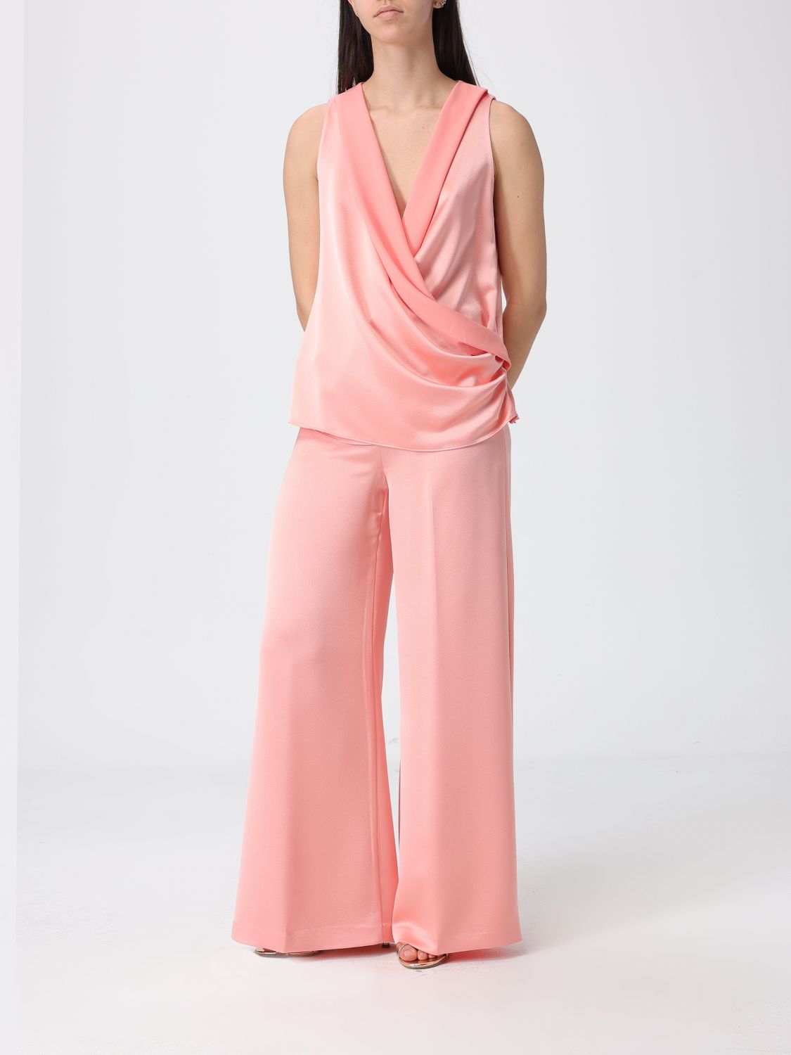 Top Woman color Black
