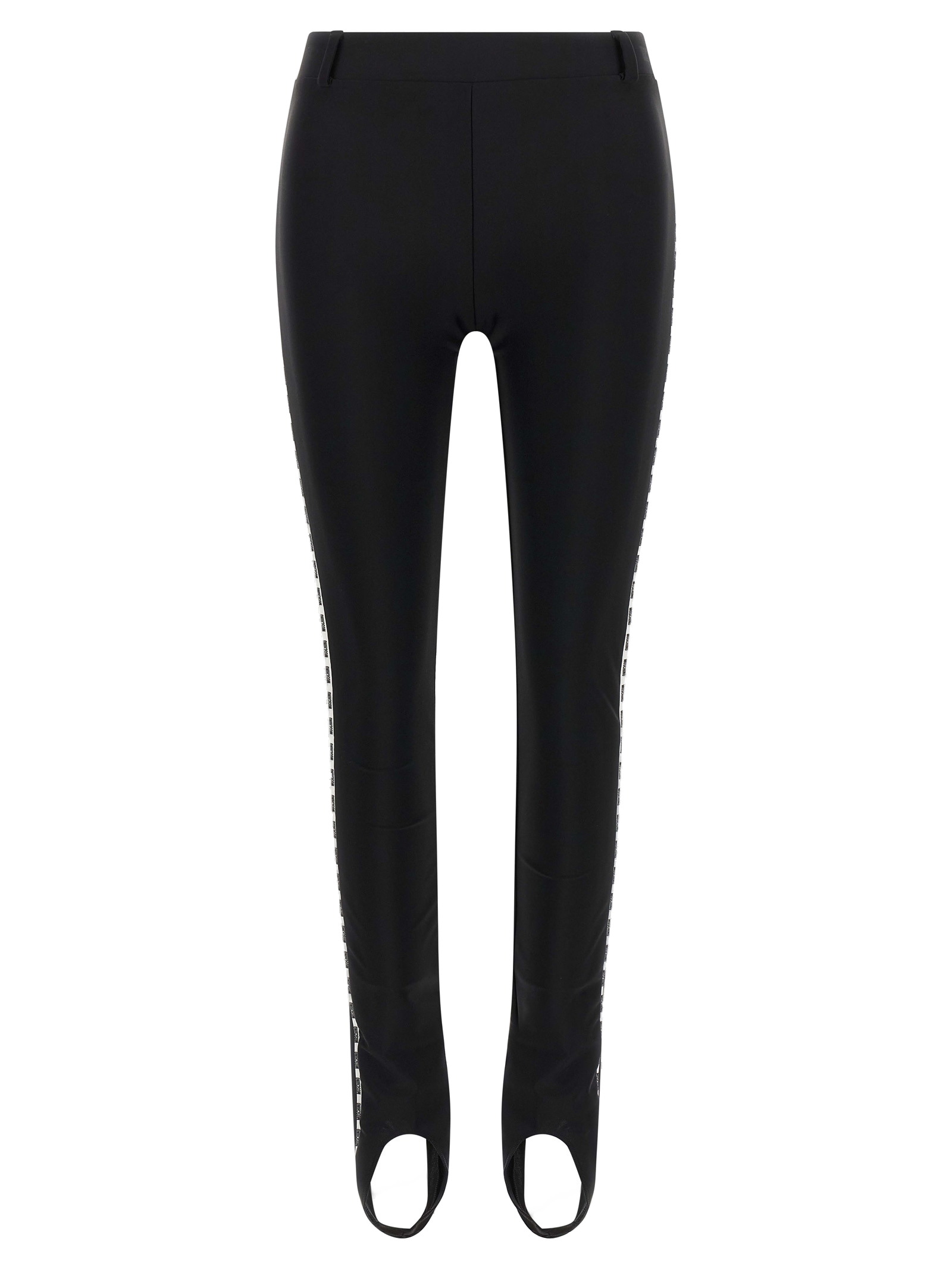 Stretch Lycra Leggings — Black