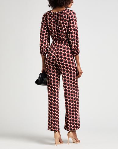Woman Jumpsuit Brick Size 8 Polyamide, Elastane