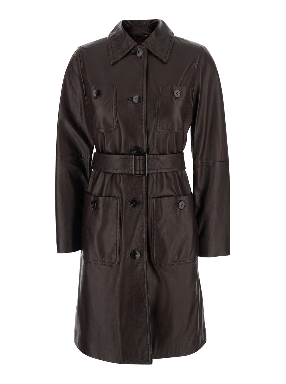 Coat — Brown