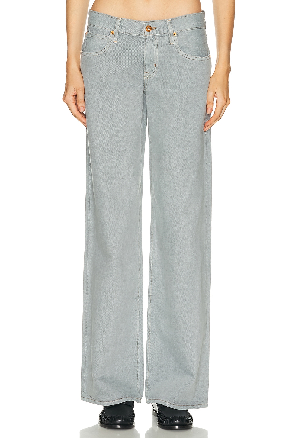 SLVRLAKE Lexi Straight Leg in Shadow Grey - Grey. 27 also , 28