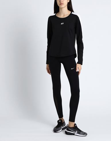W Nk One Tf Ic Ls Top Mb Woman T-shirt Black