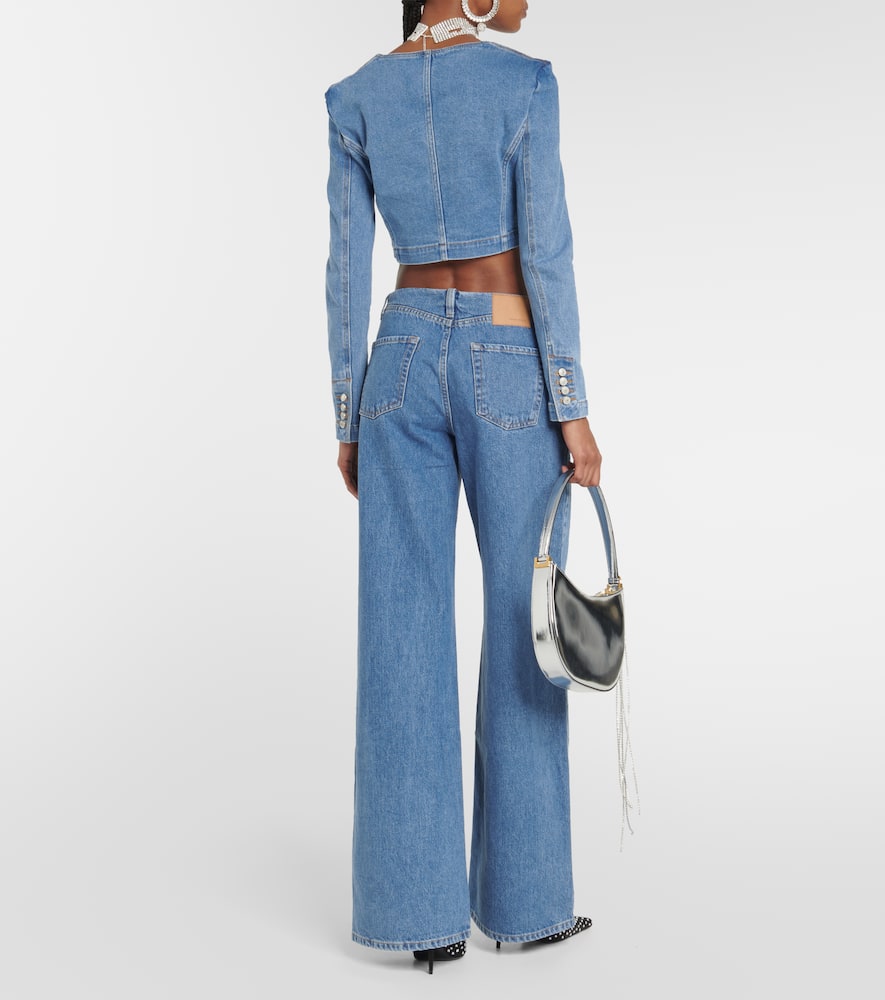 Magda Butrym Low-rise wide-leg jeans