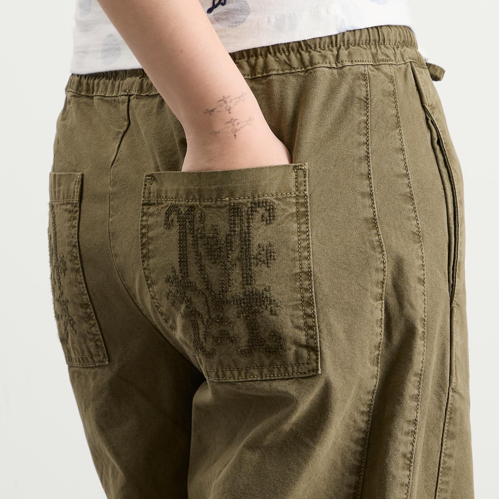 Women's Felix Twill Trousers Olive