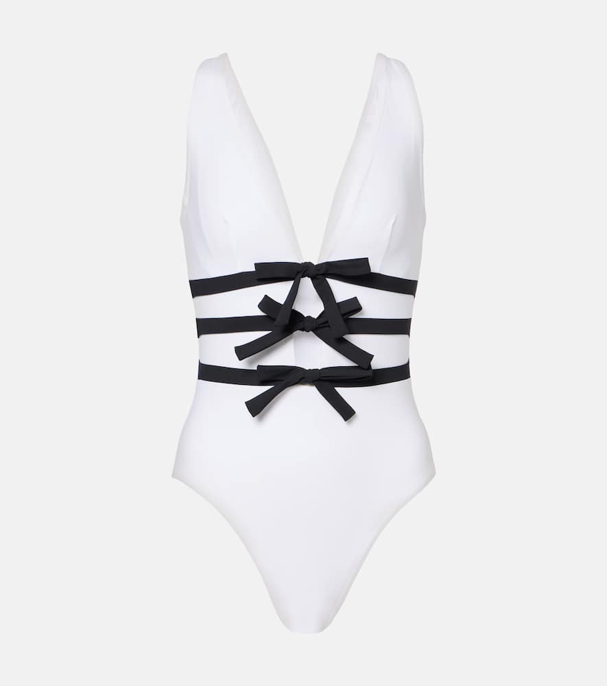 Lenora ribbon swimsuit