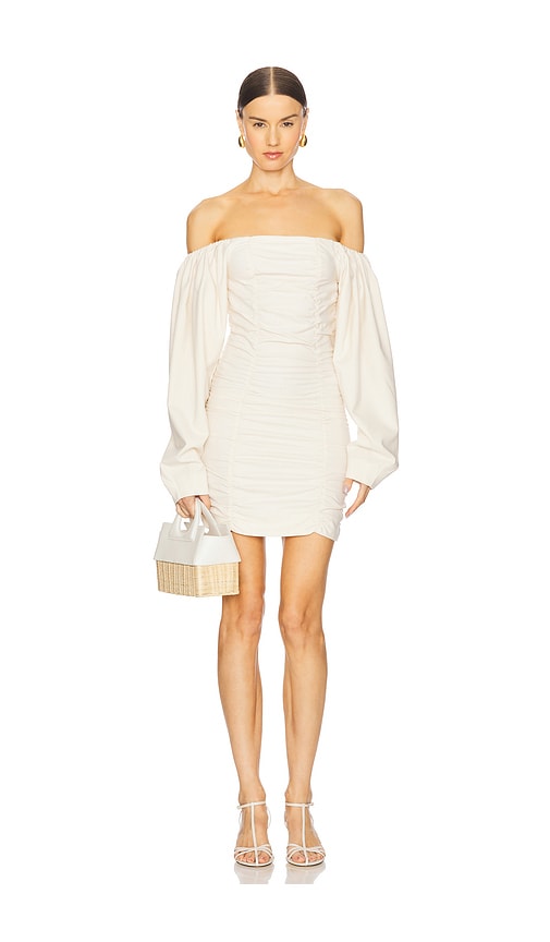 Gestuz KLEID DECIA in Ivory. Größe 40. Also in 34