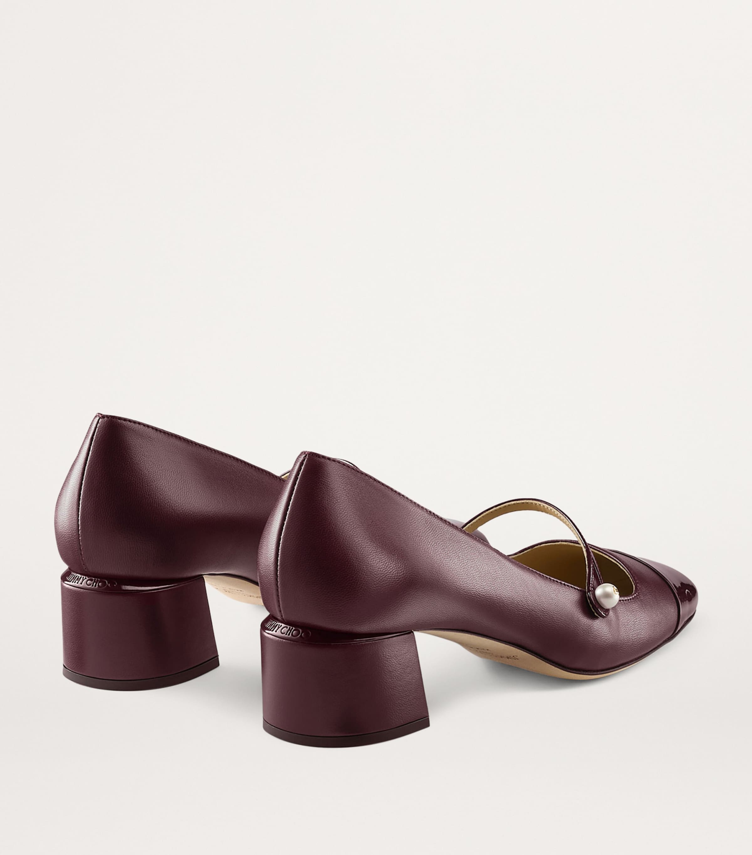 Elisa 45 Leather Mary Jane Pumps