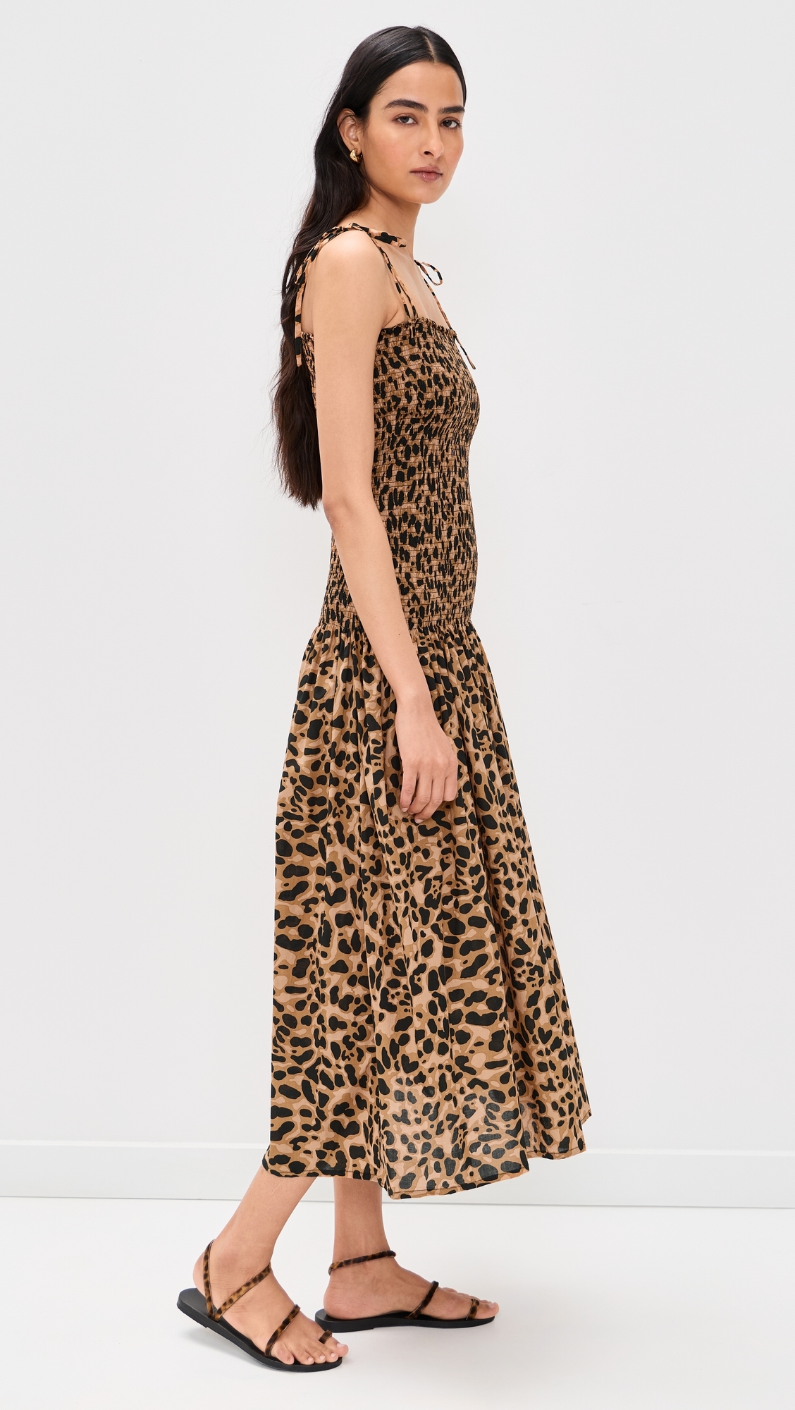 Juliette Dress Leopard Cotton One Size