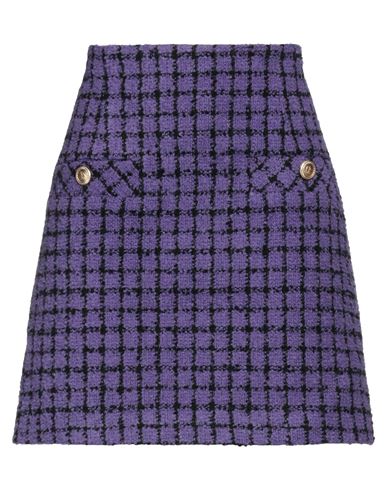 Woman Mini skirt Purple