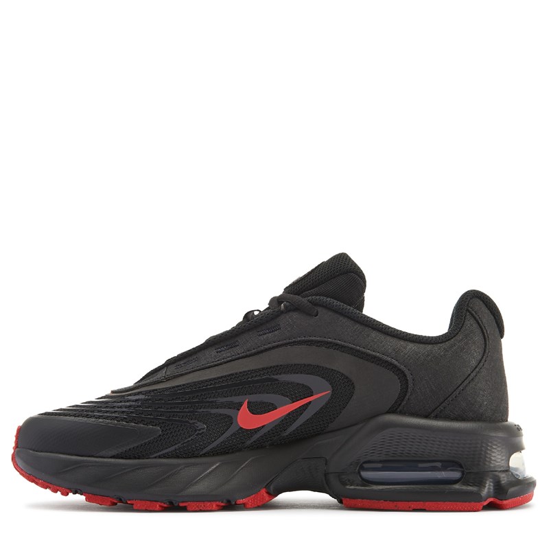 Men's Air Max Fire Sneakers (Black/Red)