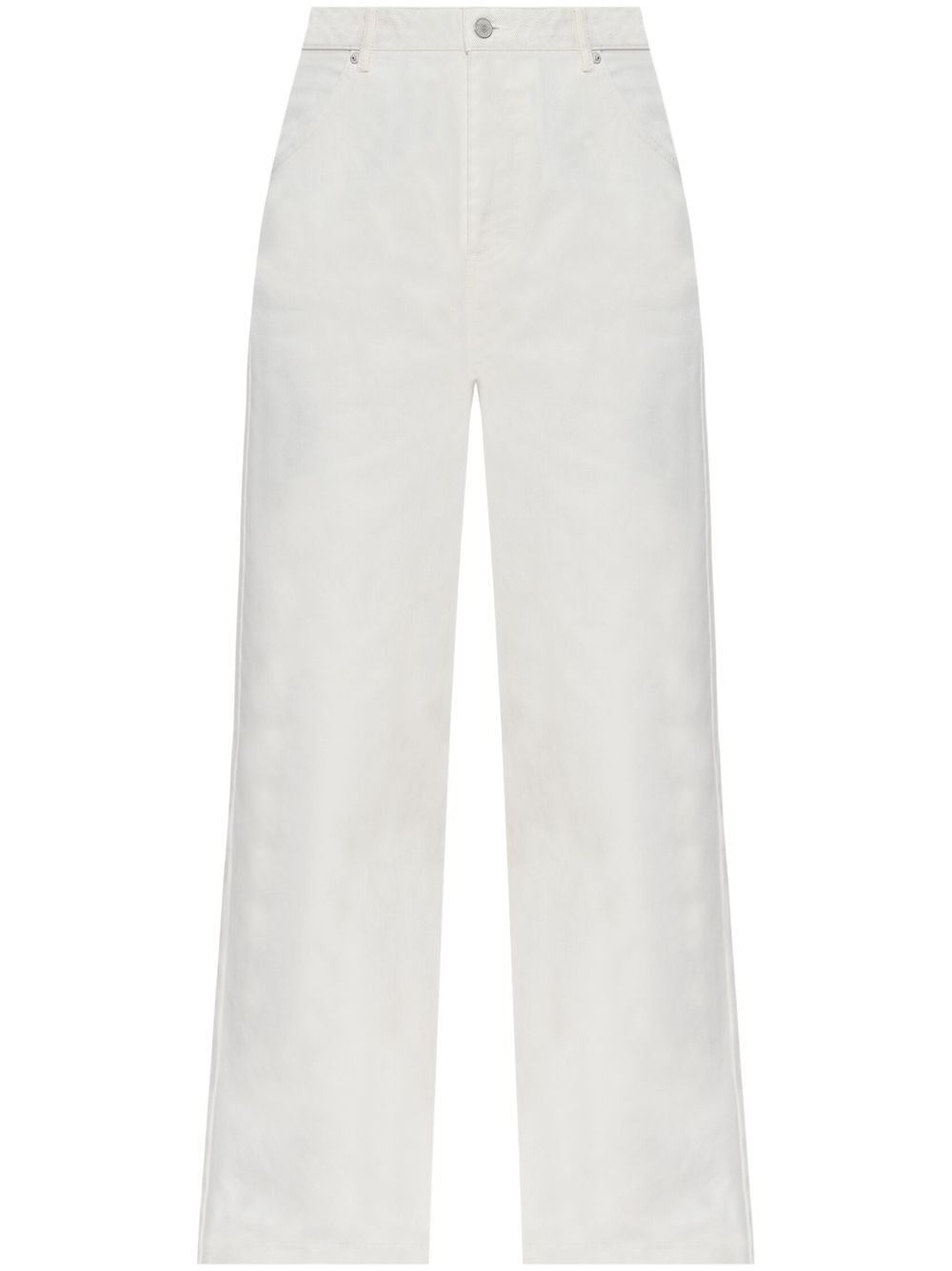 Wide-leg jeans - White