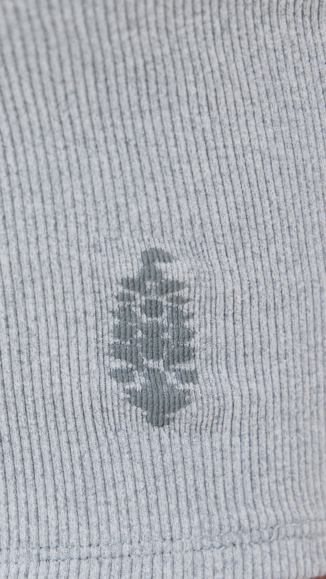 All Clear Solid Cami Heather Grey S