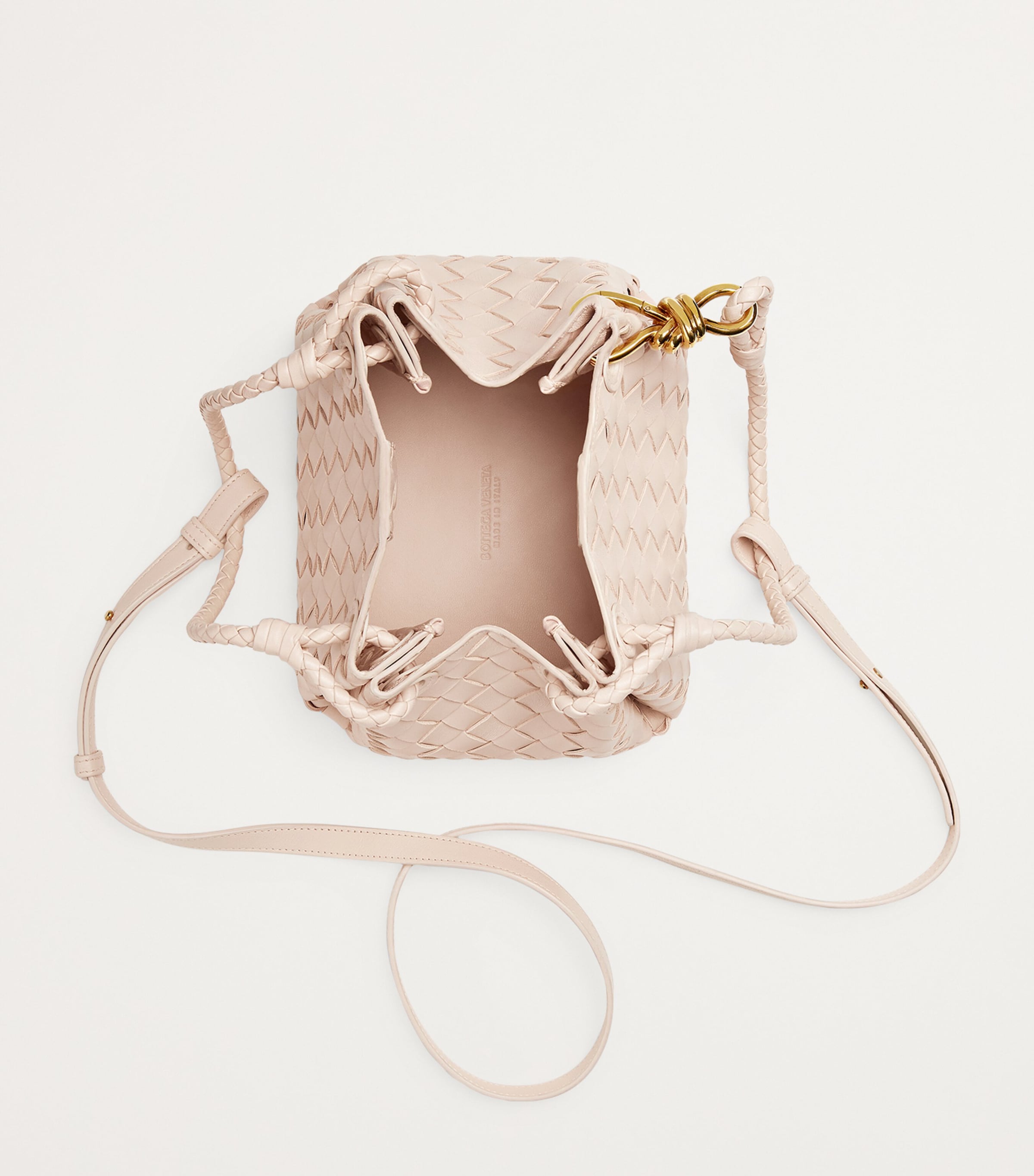 Small Lambskin Andiamo Parachute Cross-Body Bag