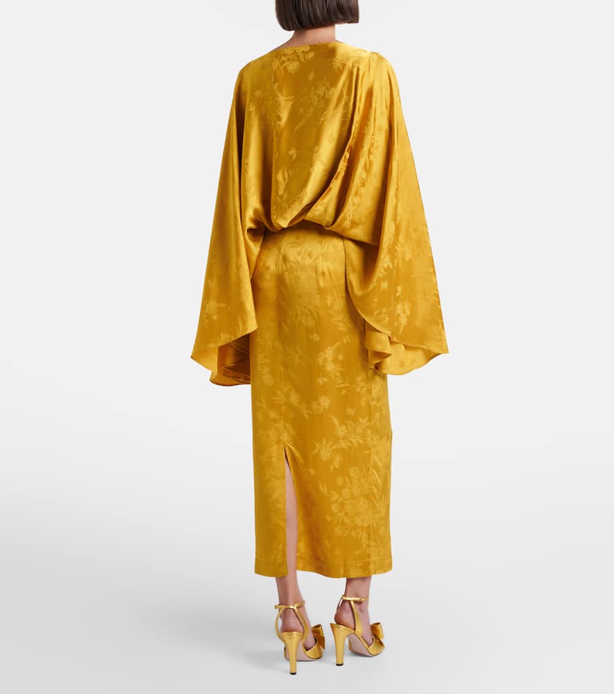 Eolia Primavera jacquard midi dress