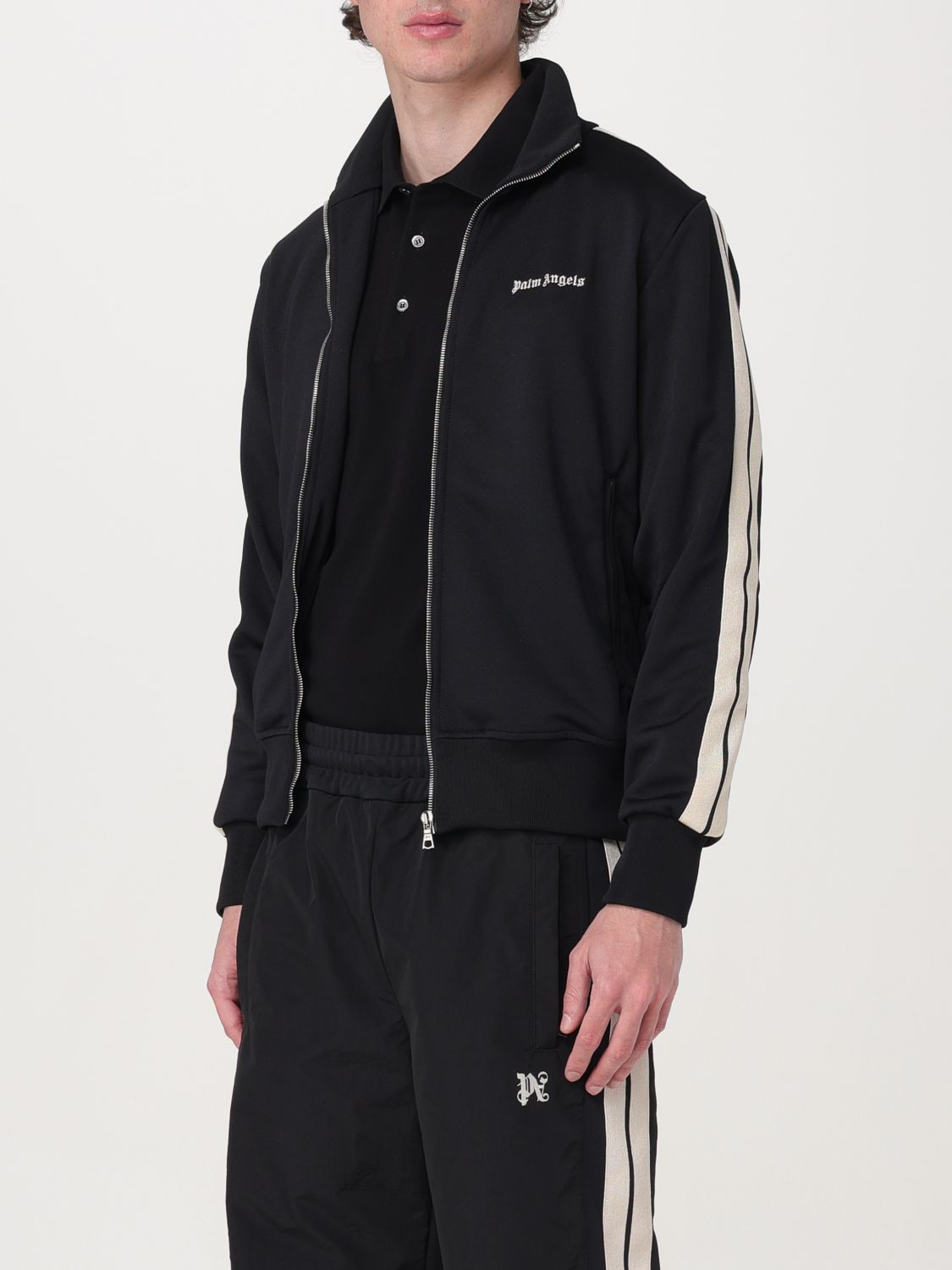 Polo Shirt Men color Black