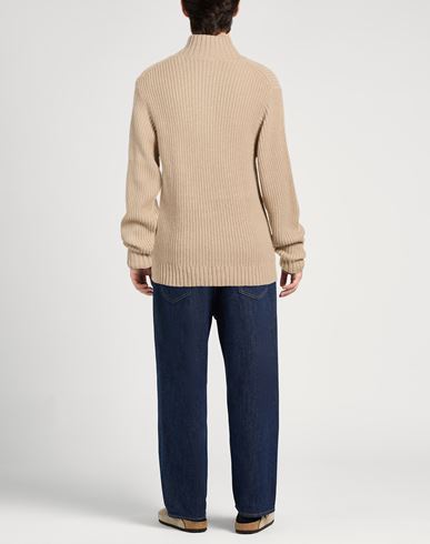 Man Sweater Beige Size M Acrylic, Wool, Nylon