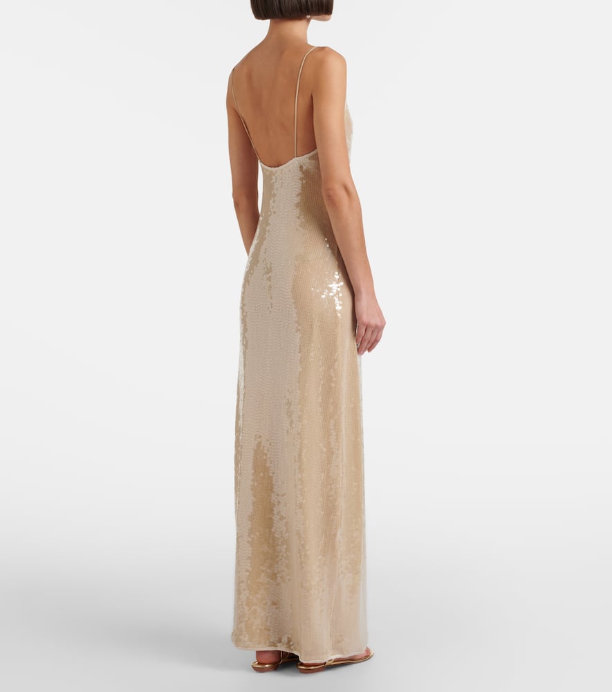 Oséree Marylin sequined maxi dress