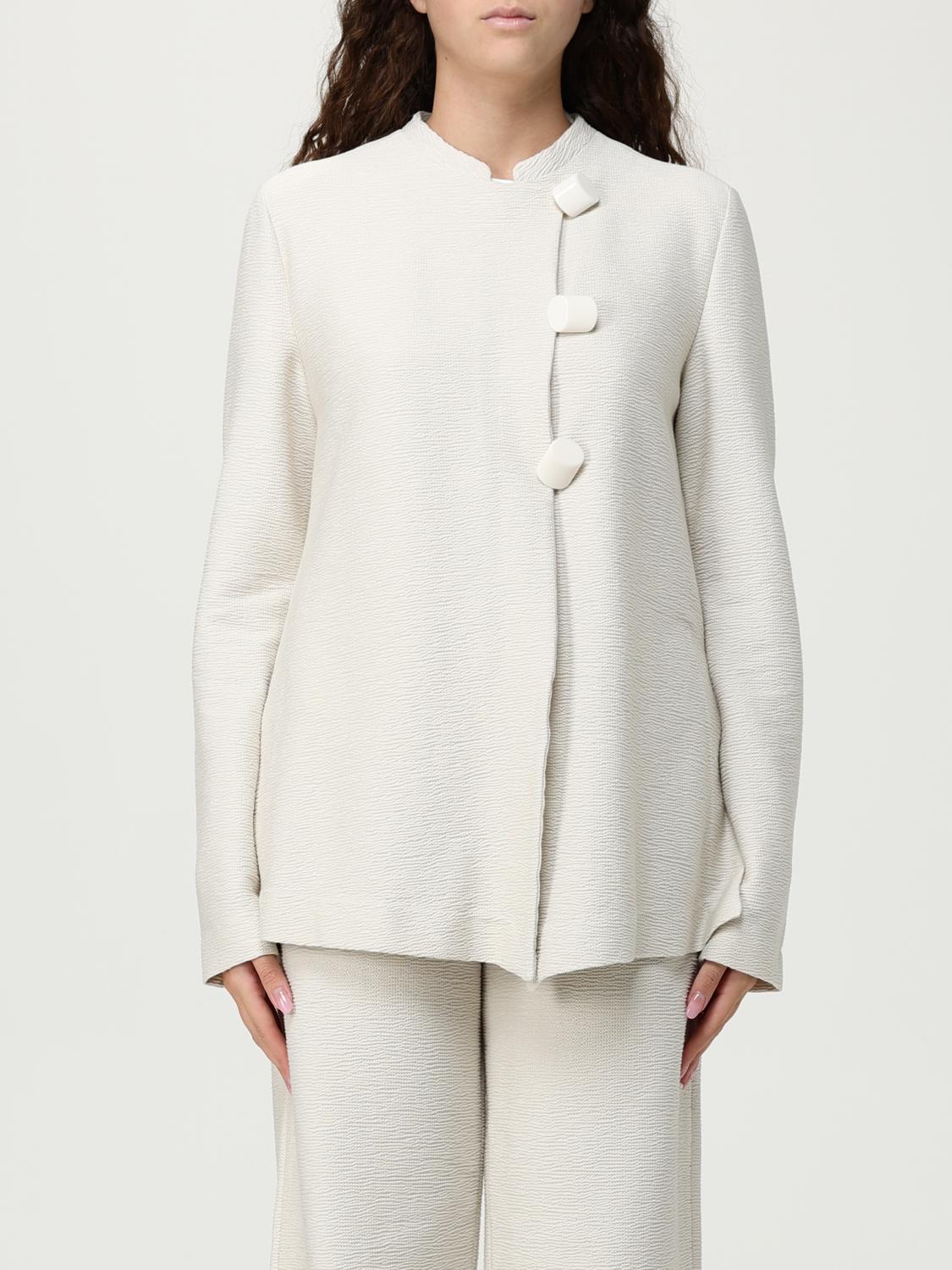 Blazer Woman color Yellow Cream