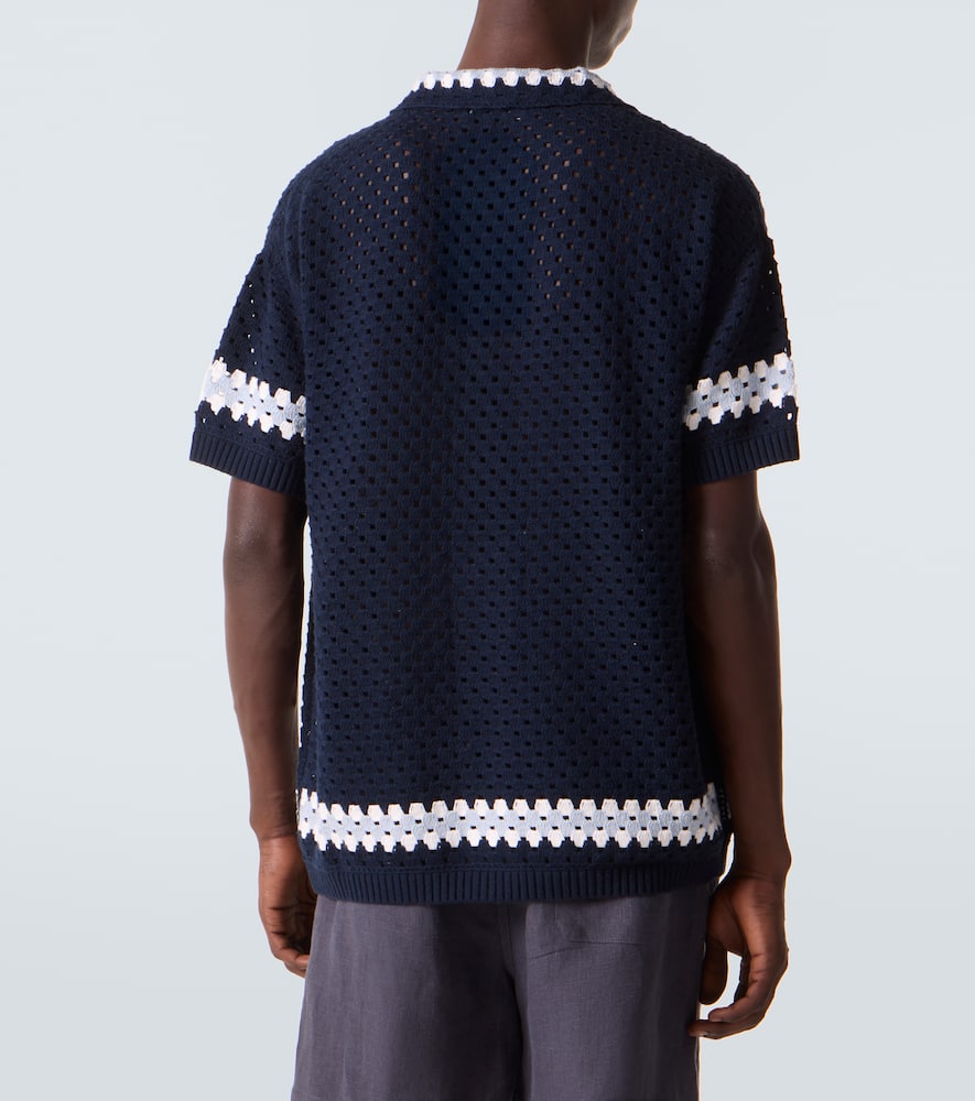 Pinto crochet cotton shirt