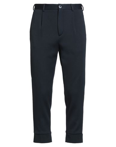 Man Pants Midnight blue Size 32 Cotton, Polyester