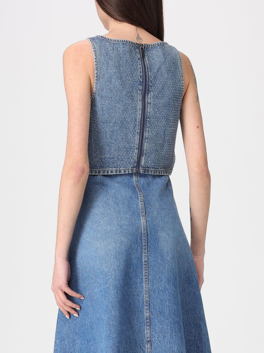 Top Woman color Blue