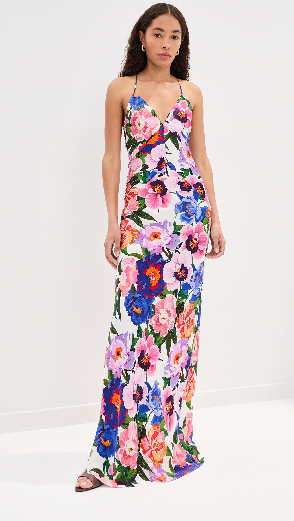 Olive Dress Floral Candy