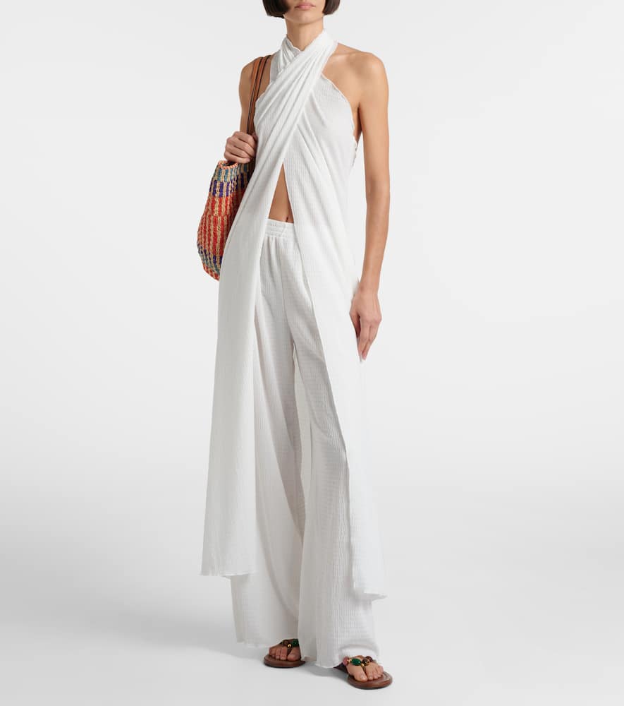 Mika high-rise straight pants