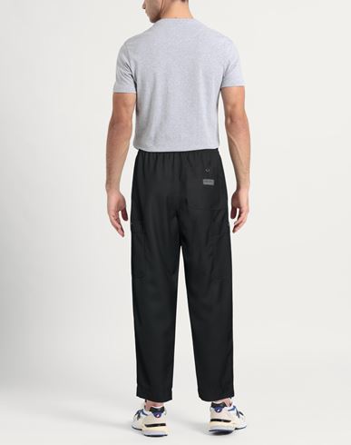 Man Pants Black Size L Virgin Wool