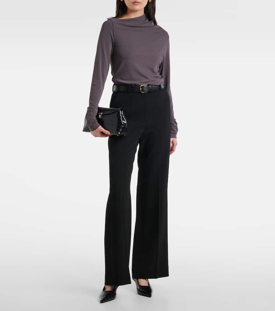 Toteme Draped jersey top