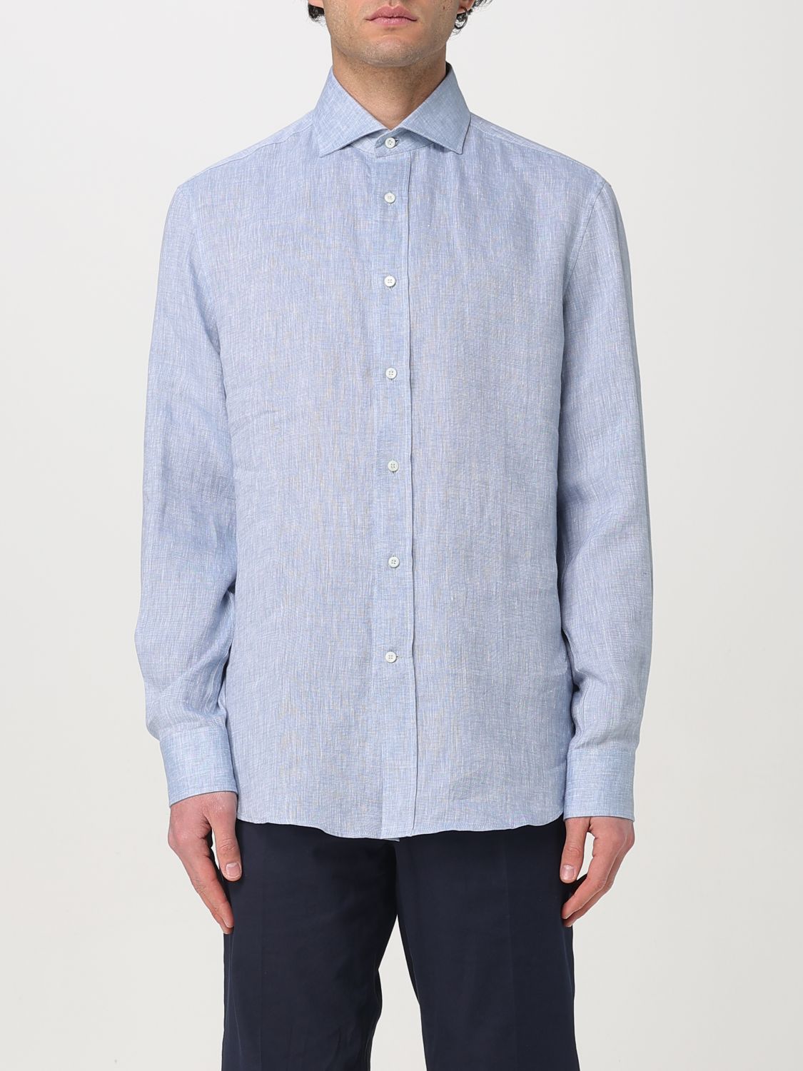 Linen shirt - Blue