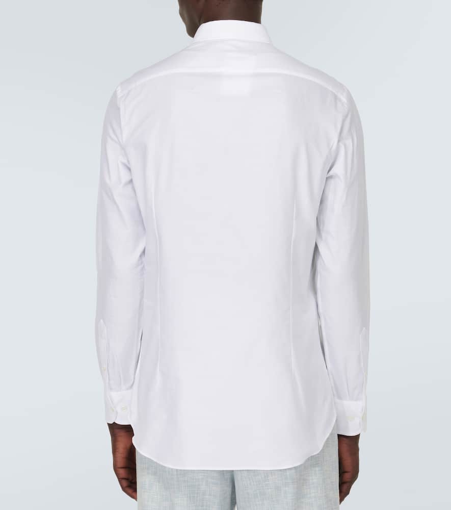 Cotton poplin Oxford shirt