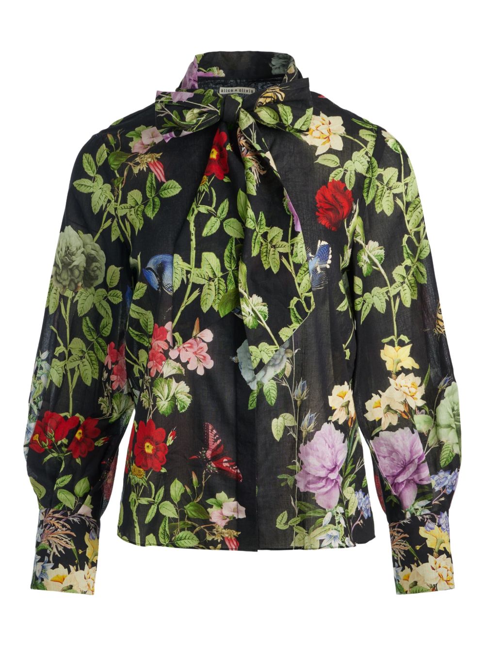 Lloyd floral-print shirt - Black
