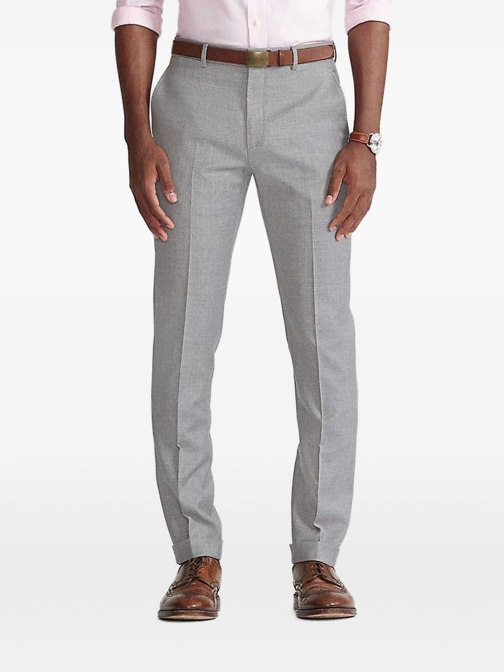 Straight-leg trousers - Grey