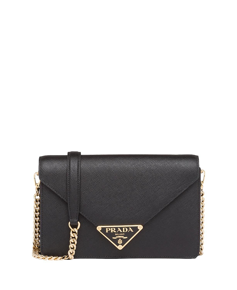 Saffiano Leather Shoulder Bag