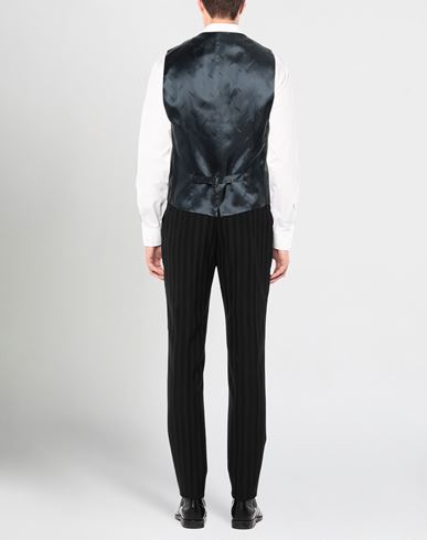 Man Tailored Vest Midnight blue Size 36 Polyester