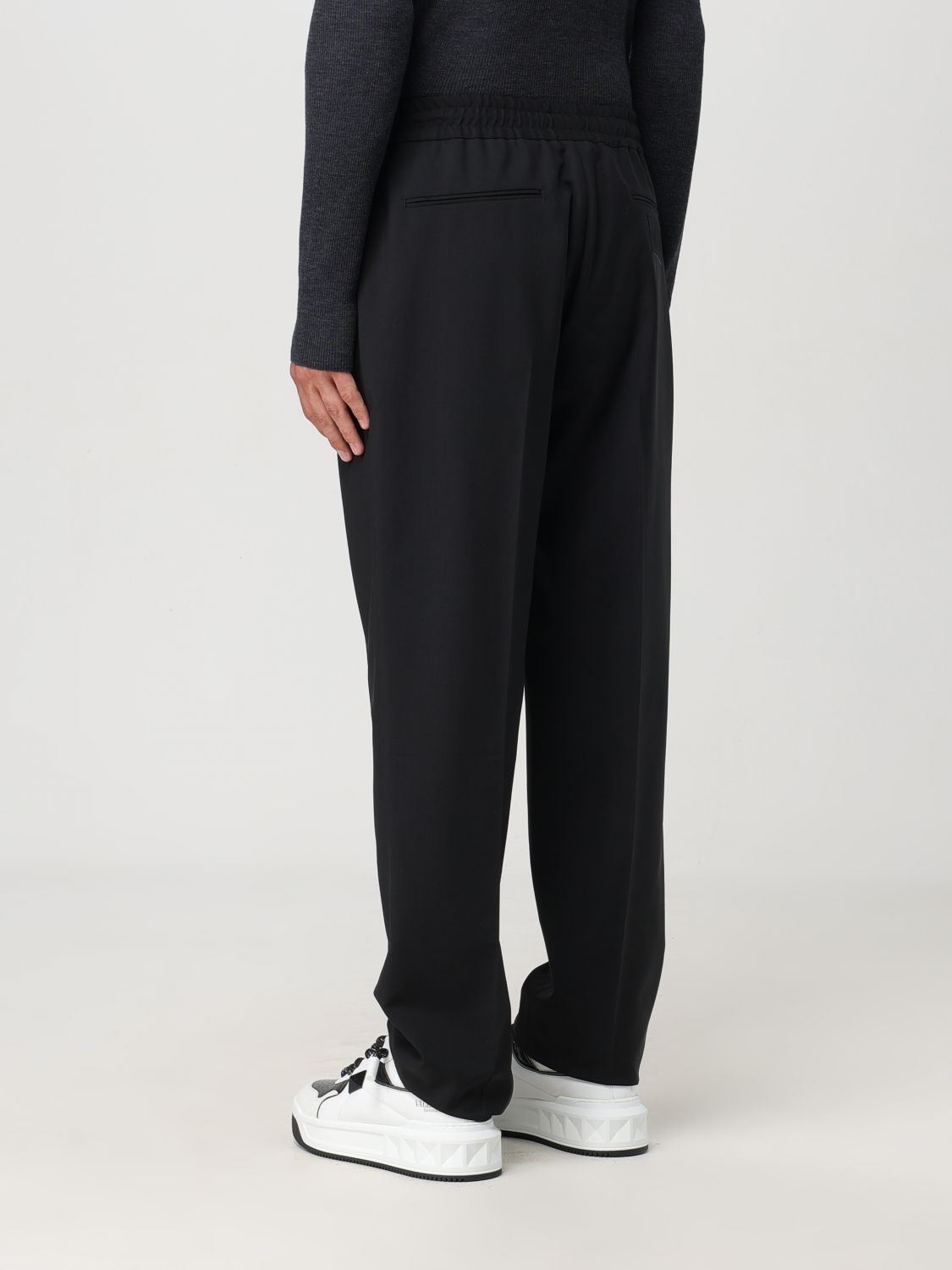 Pants Men color Black