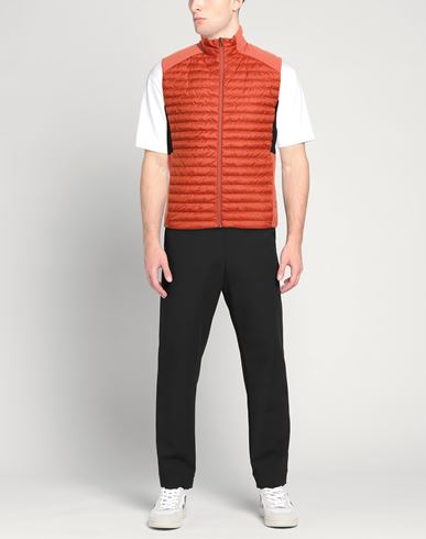 Man Vest Rust Size 40 Polyester, Polyamide, Elastane