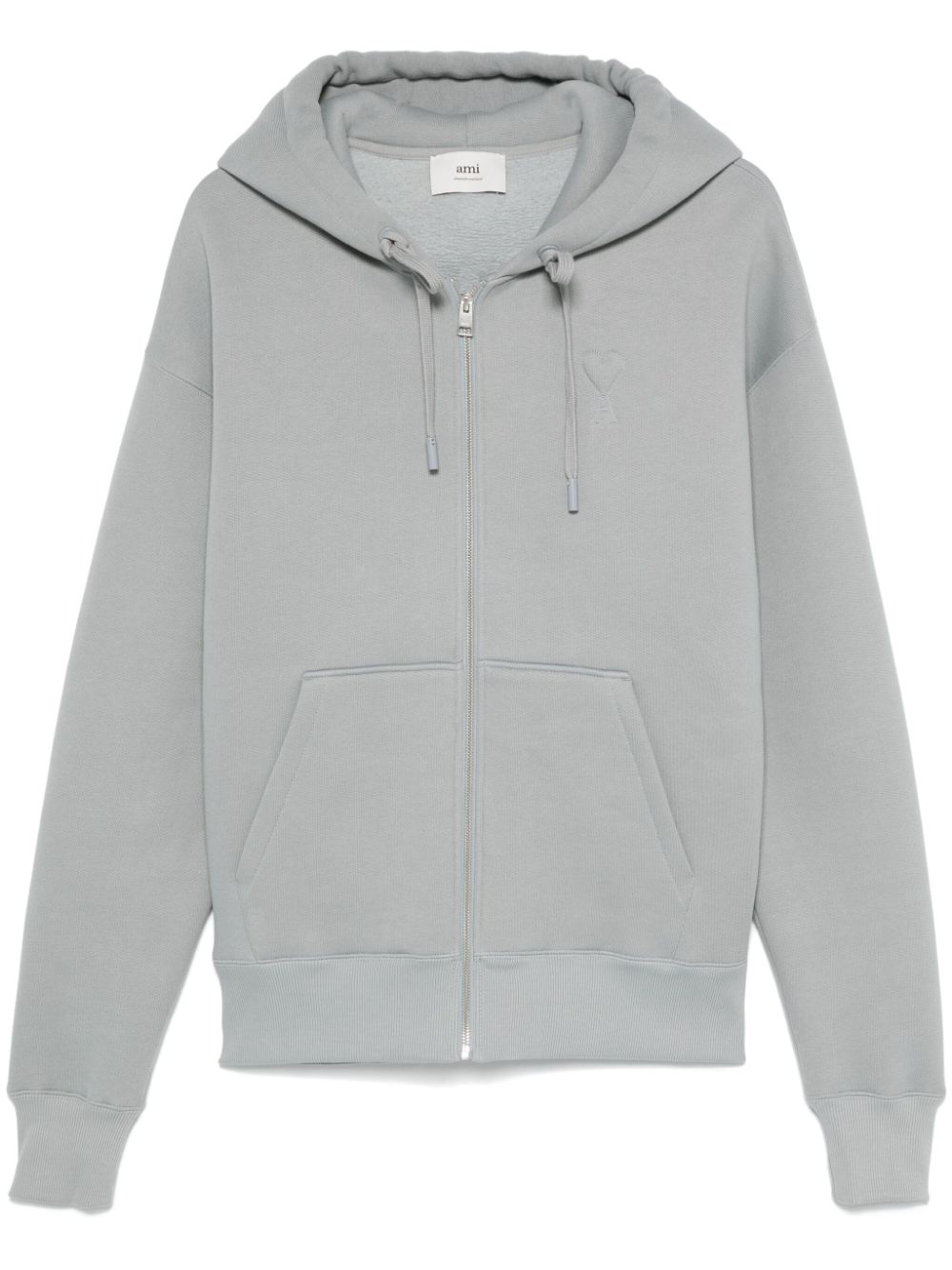 Ami de Coeur zip-up hoodie - Blue